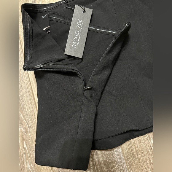 🛍️NWT Rachel Zoe Black Tube Top Size L back zipper - Picture 5 of 10